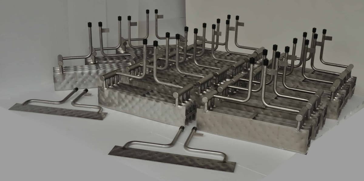 Strip electroplating Heat Exchanger